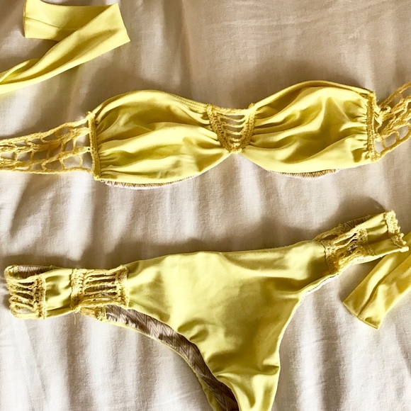 acacia swimwear Other - Acacia ‘Bruno’s Aires’ Top- yellow